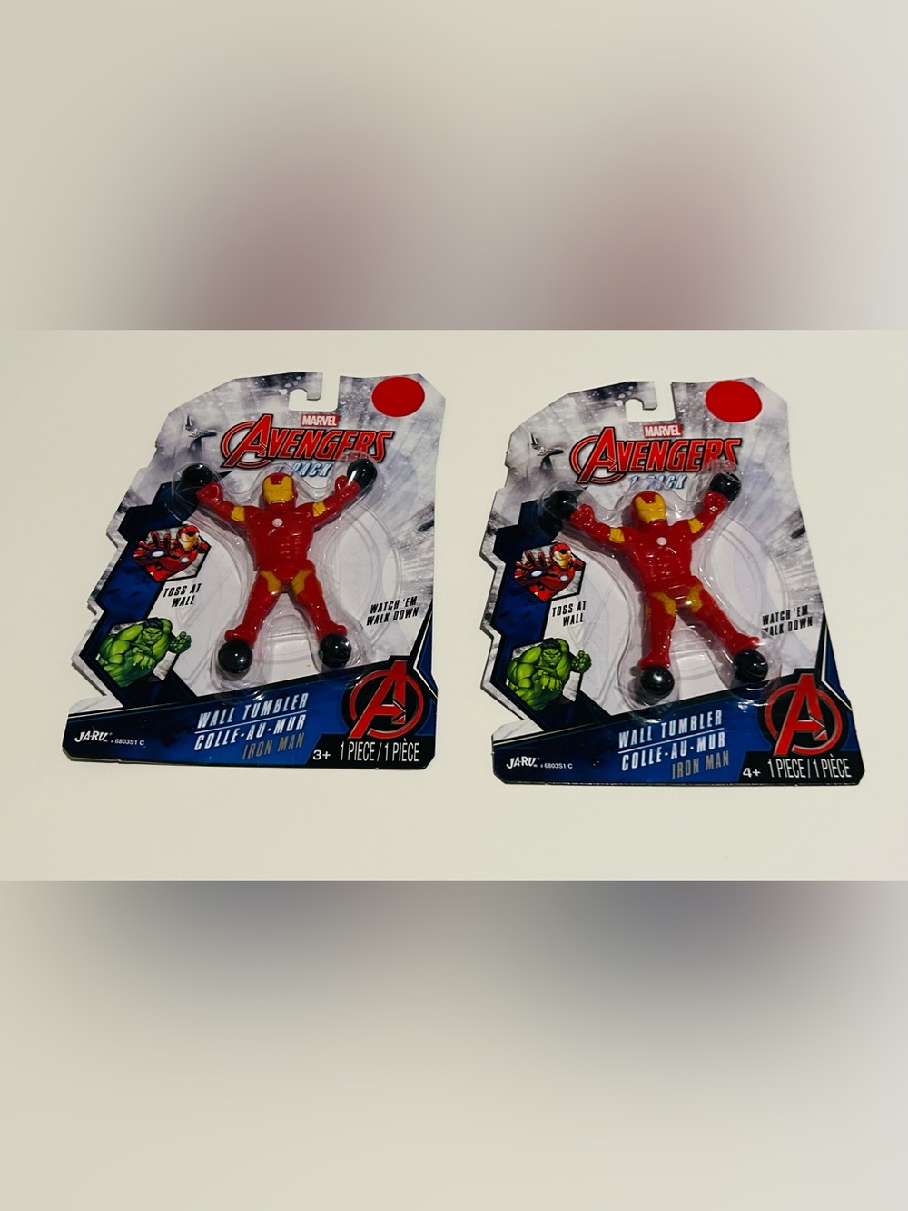 2 New Marvel Avengers Iron Man Wall Tumblers